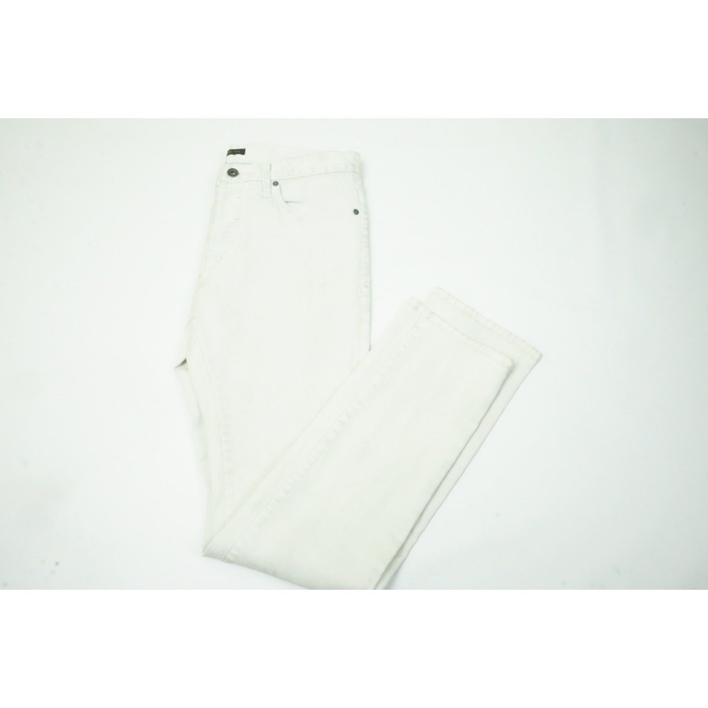 John Varvatos White Distressed Mens Cotton Jeans Sz 31 Brand New